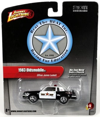 Johnny Lightning 1983 Oldsmobile Officer James Luckett - 53640I NRFP 2011 1:64 - Image 1 of 4