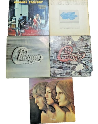 Виниловые альбомы - лот из 5 - рок 1970-е различные названия блюз - рок - хард-рок - Изображение 1 из 4