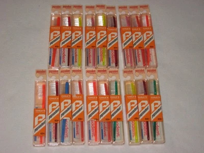 Cepillos de dientes infantiles Pepsodent vintage años 70 nuevo en stock lote de 19 Foto 1 de 4