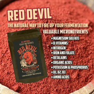 Yeast Nutrient (Sugar Shine, Whiskey, Moonshine) RED DEVIL - Organic Yeast Boost - Picture 1 of 15