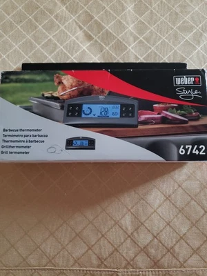 ¡NUEVO! Termómetro para barbacoa Weber Style 6742 nuevo en caja Foto 1 de 4