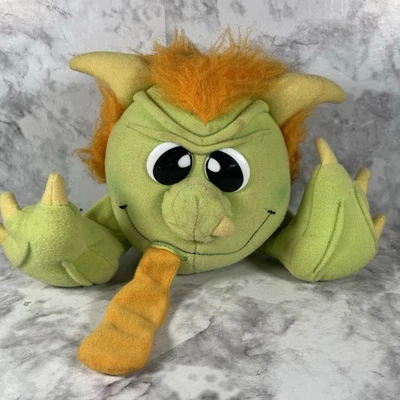 复古 1986 年火柴盒 Razzcals Grumples WINDY 玩具填充毛绒怪物毛绒 — 第 1/4 张图片