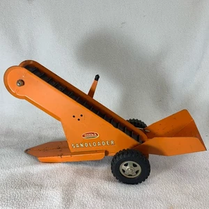 Vintage 1960's Tonka Orange Construction Sandloader Toy - Picture 1 of 11