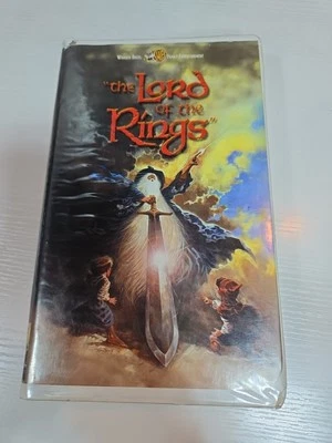 The Lord Of The Rings Warner Brothers Vintage 1978 VHS Video J.R.R Tolkien  - Image 1 of 4