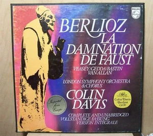 BERLIOZ LaDamnation De Faust DAVIS LP X 3 NM/Vg  BOX PHIIPS 6703 042 - Picture 1 of 1