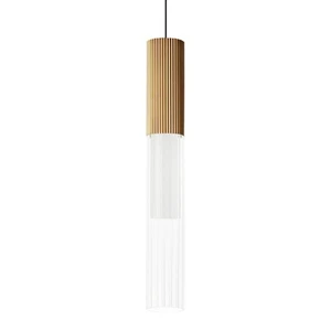 ET2 E11011 Reeds 2"W LED Smart Suspension Mini Pendant - Gold - Picture 1 of 4