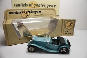 Matchbox Models Of Yesteryear. Y-1 1936 Jaguar SS100. England 1978. - Picture 1 of 14