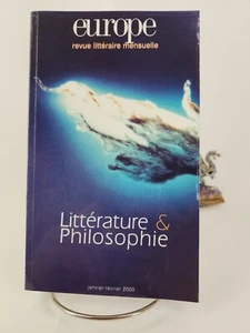 Europe 849 850, Littérature & Philosophie, Janvier Février 2000 - Foto 1 di 8