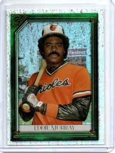 2021 Topps Gallery Green Pattern Foil Eddie Murray #'d 24/99 #19 Orioles - Picture 1 of 2