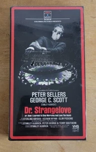 Dr. Strangelove 1983 Sealed VHS RCA Columbia Watermark On side, B&W hi-fi 60172 - Picture 1 of 7
