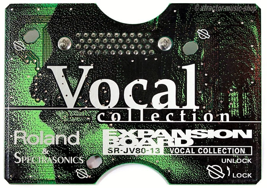 Roland SR-JV80-13 VOCAL Expansion Board JV1080/2080 XV3080/5080 + 1 JAHR GEWÄHR✅ - Bild 1 von 1