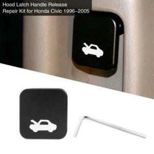 Car Hood Latch Handle Release Repair Kit For Honda Civic 1996-2005 CRV 1997-2006 - Picture 1 of 7