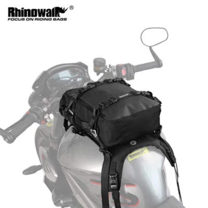 Rhinowalk 10L Motorcycle Tank Bag Set w/ Base Waterproof Travel Shoulder Pack - Picture 1 of 7