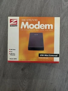56K V.92/V.90 USB Mini External Modem, Model 3090 - Picture 1 of 5
