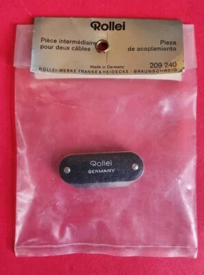 Rollei Coupling Piece For 2 Cables Sync Coupler 209240 New In Package - Image 1 of 4