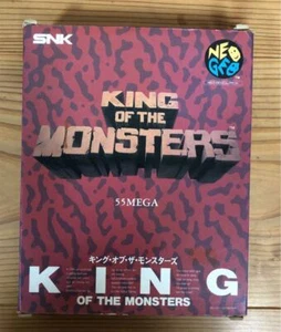 Used 1991 SNK King Of The Monsters Neo Geo Action Fighting Japanese Retro Game - Picture 1 of 12