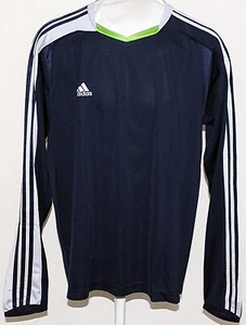 Adidas Pre St Ls CL Js Jersey Men Sporttrikot Men's Dark Blue Size S - Picture 1 of 4