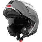 63 Xxl Schuberth C5 Gloss Concrete Grey Flip Front Modular Crash Helmet 22.06