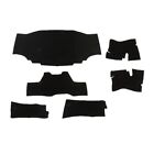 Trunk Floor Mat Cover For 1971-1973 Buick Riviara Black Front 2Nd 3Rd Row 6 Pcs