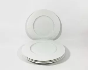 4x Rosenthal Bjorn Wiinblad Magic Flute White Dinner Plates 26,5 cm 10.4 Inch - Picture 1 of 10