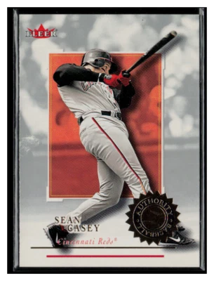 2001 Fleer Authority #3 Sean Casey - Image 1 of 2