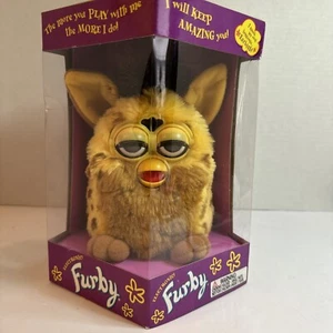¡Raro! Furby 1998 modelo 70-800 estampado guepardo - Imagen 1 de 7