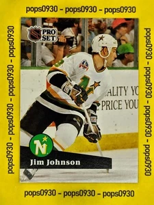 Jim Johnson, Minnesota North Stars, 1991, Pro Set, #116 - Bild 1 von 2