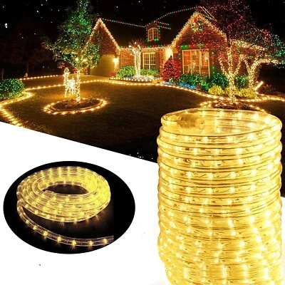 Christmas Led String Lights Solar Outdoor Fairy Light Waterproof Garden Decor - Image 1 of 4