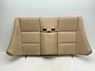 01-06 BMW 330ci E46 CONVERTIBLE ASIENTO TRASERO RESPALDO SUPERIOR COJÍN BEIGE 516 OEM Foto 1 de 4