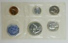 1956 U.S. Mint 5 Münzen Silber Proof Set in Zellophan Verpackung kein Umschlag C0305