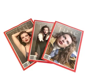 Taylor Swift 2023 Person of the Year TIME Magazine Full 3 Cover Set!!! - Picture 1 of 1