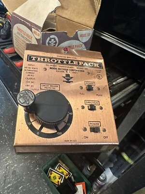 MRC Model 501 Throttle Pack H.O. Scale Train Control Vintage W/ Box - Image 1 of 3