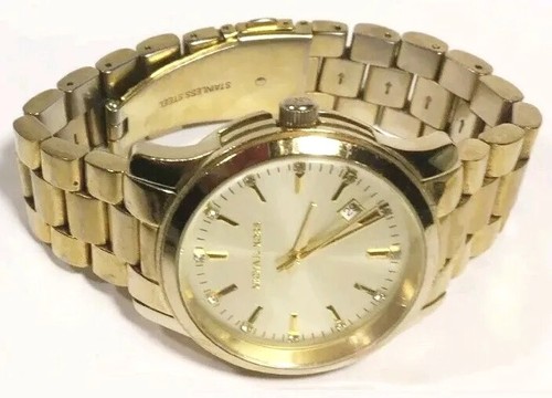 Orologio Donna Michael Kors Runway Mk5177 Cassa Oro Bracciale Acciaio Cinturino Diamante Acc