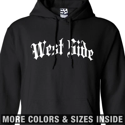 Sudadera con Capucha West Side Thug Coast Gothic Unisex Foto 1 de 2