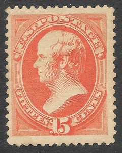 MH 1879 Scott #189* 15c Banknote Postage Stamp, cv $180 - Picture 1 of 3