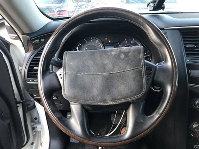 Volante Infiniti QX80 2014 2015 2016 2017 cuero negro grano madera 955433 Foto 1 de 4