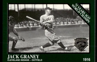 1995 Conlon Collection TSN #1366 Jack Graney Cleveland Indians 4.1C - Image 1 of 2