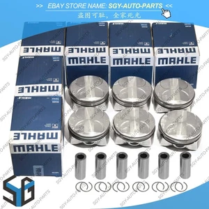 6Pcs Pistons & Rings STD Φ88mm NURAL for Mercedes-Benz E280 C300 GLK300 3.0L V6 - Picture 1 of 6