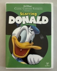 Walt Disneys Classic Cartoon Favorites Starring Donald (DVD, 2005) - Foto 1 di 2