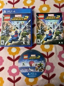 LEGO Marvel Superheroes 2 (PlayStation 4 PS4) ¡Completo MUY LIMPIO! Probado funciona - Imagen 1 de 2