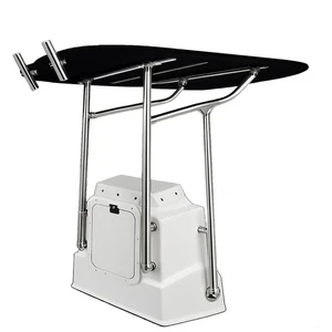 Dolphin Smart Heavy Duty Boat T Top Height Adjustable Fishing T Top Anodized - Picture 1 of 6