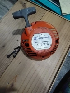 Conjunto de arranque de retroceso recortadora OE Husqvarna 128 L LD con tornillos - Imagen 1 de 6