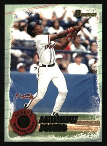 Andruw Jones 1997 Bowman #SH13 BASEBALL Card - Picture 1 of 2