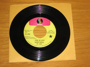 FUNK / SOUL 45 RPM - MOON PEOPLE - SPEED 1002 - "LAND OF LOVE" + "REVOLT" - Imagen 1 de 2