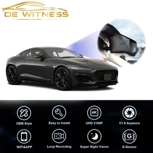 OE Witness 4K UltraHD Plug & Play Front & Rear DashCam For Jaguar XF/ XK 2009-15