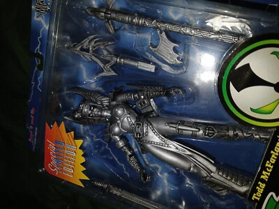 ANGELA DE SPAWN - PELTRE/PLATA? EDICIÓN LIMITADA 1995 CASI COMO NUEVO NUEVO McFarlane Foto 1 de 4