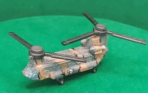 Vintage Micro Machines Military Boeing CH-47 Chinook Aircraft #2 Damaged Prop - Picture 1 of 18