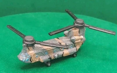 Vintage Micro Machines Military Boeing CH-47 Chinook Aircraft #2 Damaged Prop - Image 1 of 4