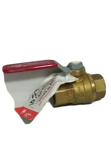 Aqua-Dynamic 1/2" FIP Gewinde Gas Kugelhahn, 600 PSI - Bild 1 von 4