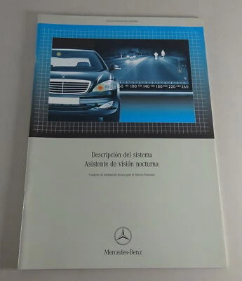 Manuale De più Alto Descripción Sistema Mercedes Benz Notte Visuale Assist W221 - Immagine 1 di 4